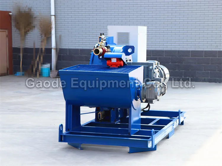 Gaodetec GCP15H-E 15m3/h hose type concrete pump for pumping concrete in water tunnel